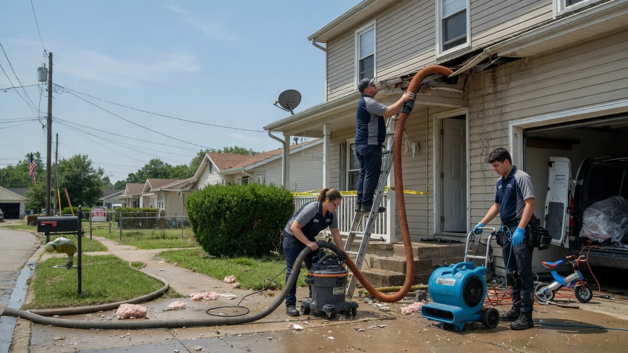 Water Damage Restoration in Mather, PA near me